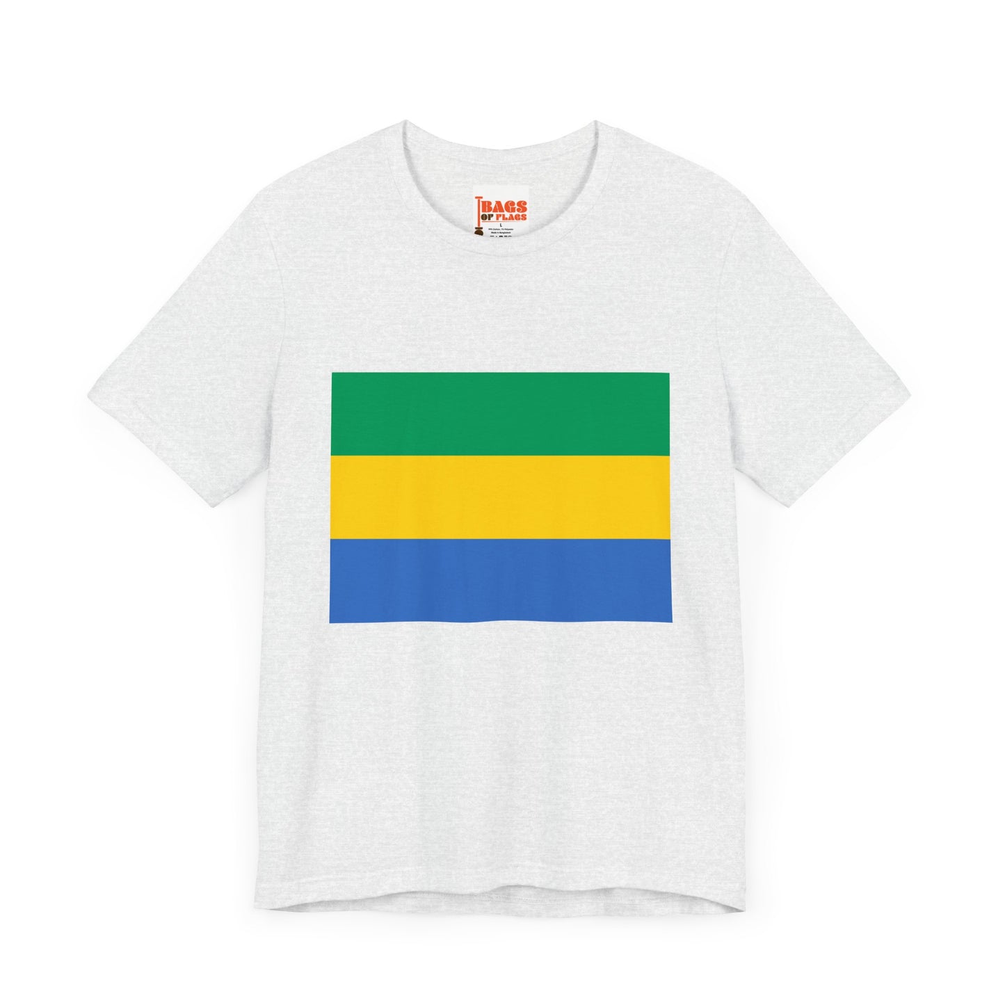 Gabon Flag on T-shirt