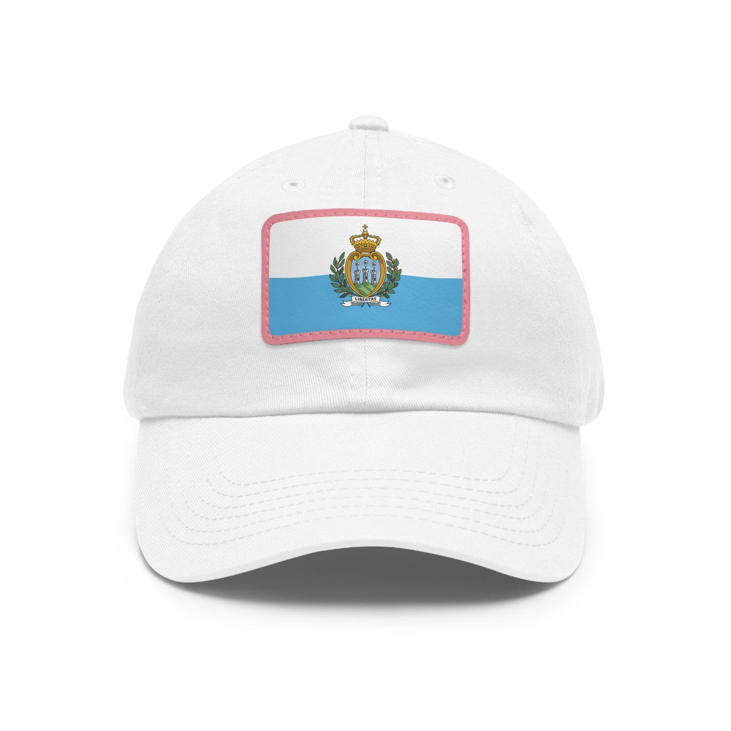 San Marino Leather Patch Hat