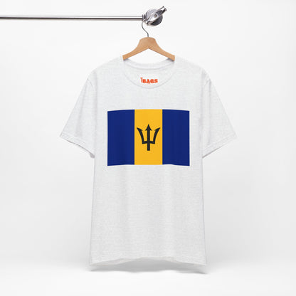 Barbados Flag on T-shirt