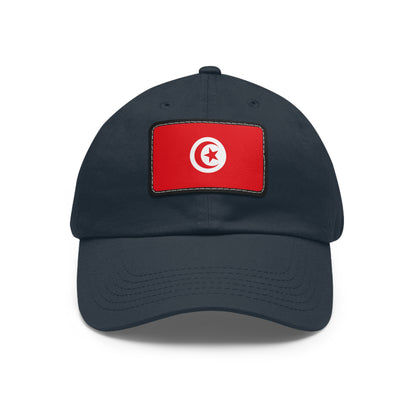 Tunisia Leather Patch Hat