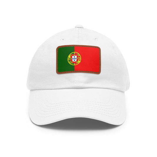 Portugal Leather Patch Hat