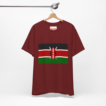 Kenya Flag on T-shirt