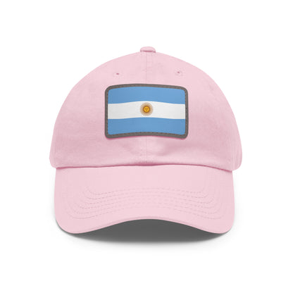 Argentina Leather Patch Hat