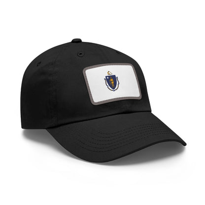 Massachusetts Leather Patch Hat