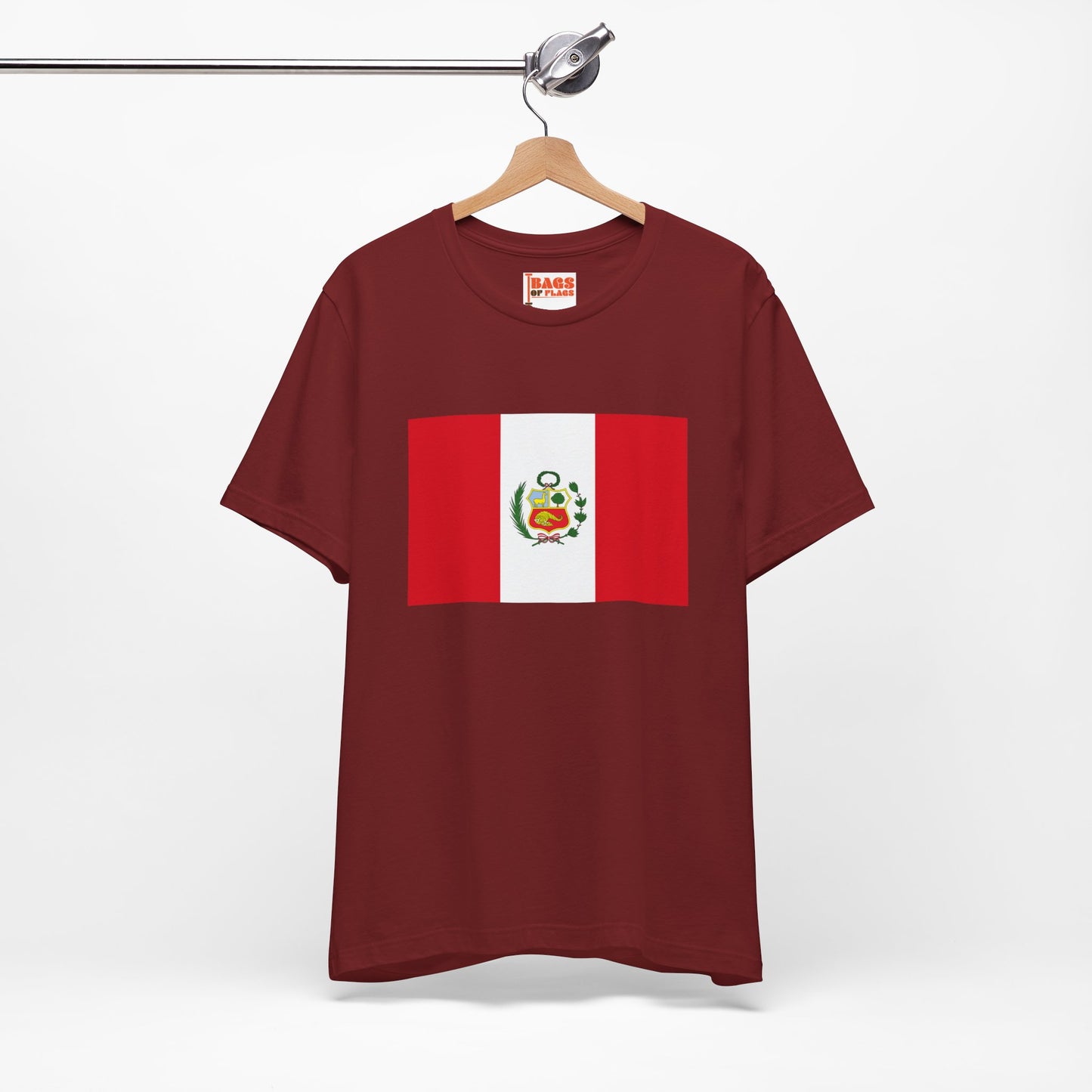 Peru Flag on T-shirt
