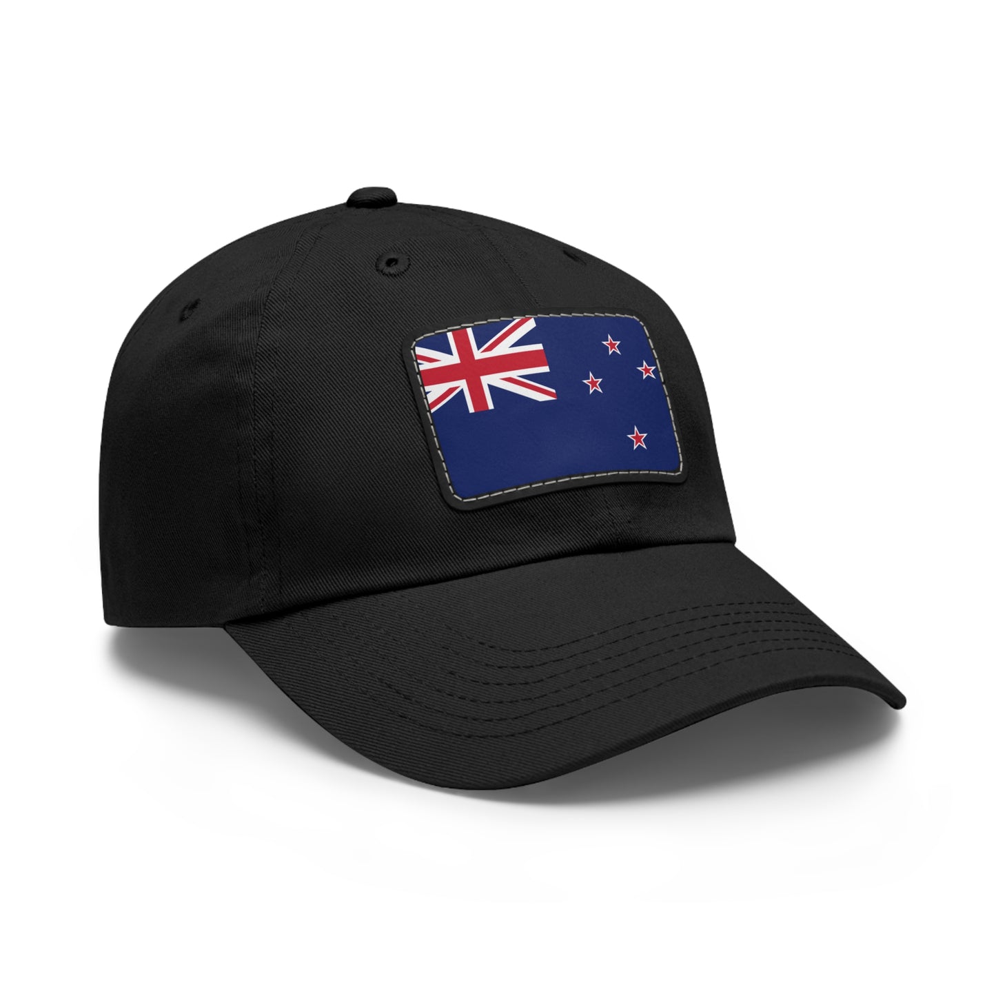 New Zealand Leather Patch Hat