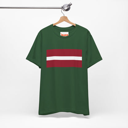 Latvia Flag on T-shirt