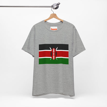 Kenya Flag on T-shirt