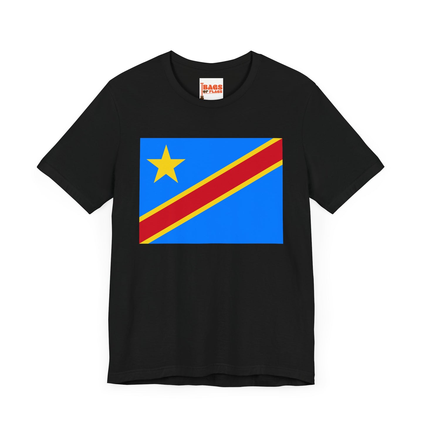 Democratic Republic of Congo Flag on T-shirt