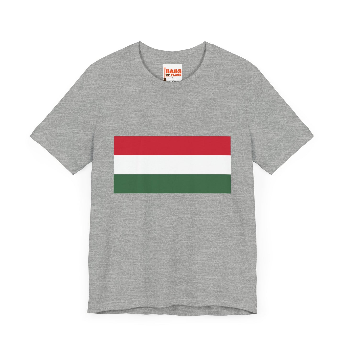 Hungary Flag on T-shirt