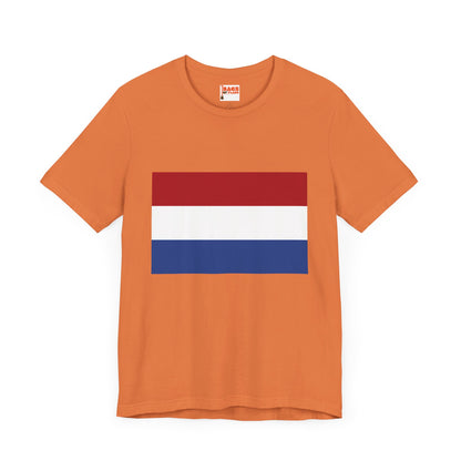 Netherlands Flag on T-shirt