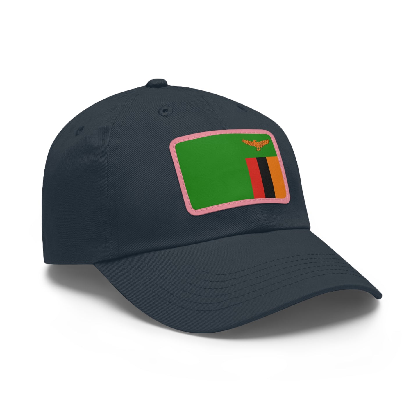 Zambia Leather Patch Hat