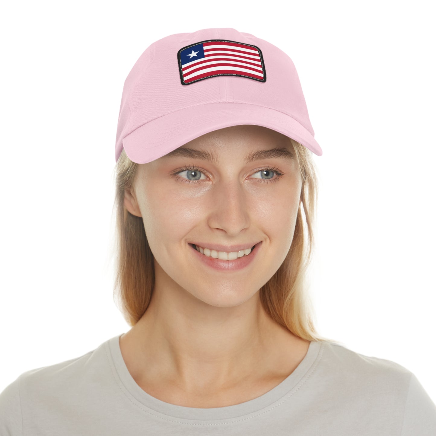 Liberia Leather Patch Hat