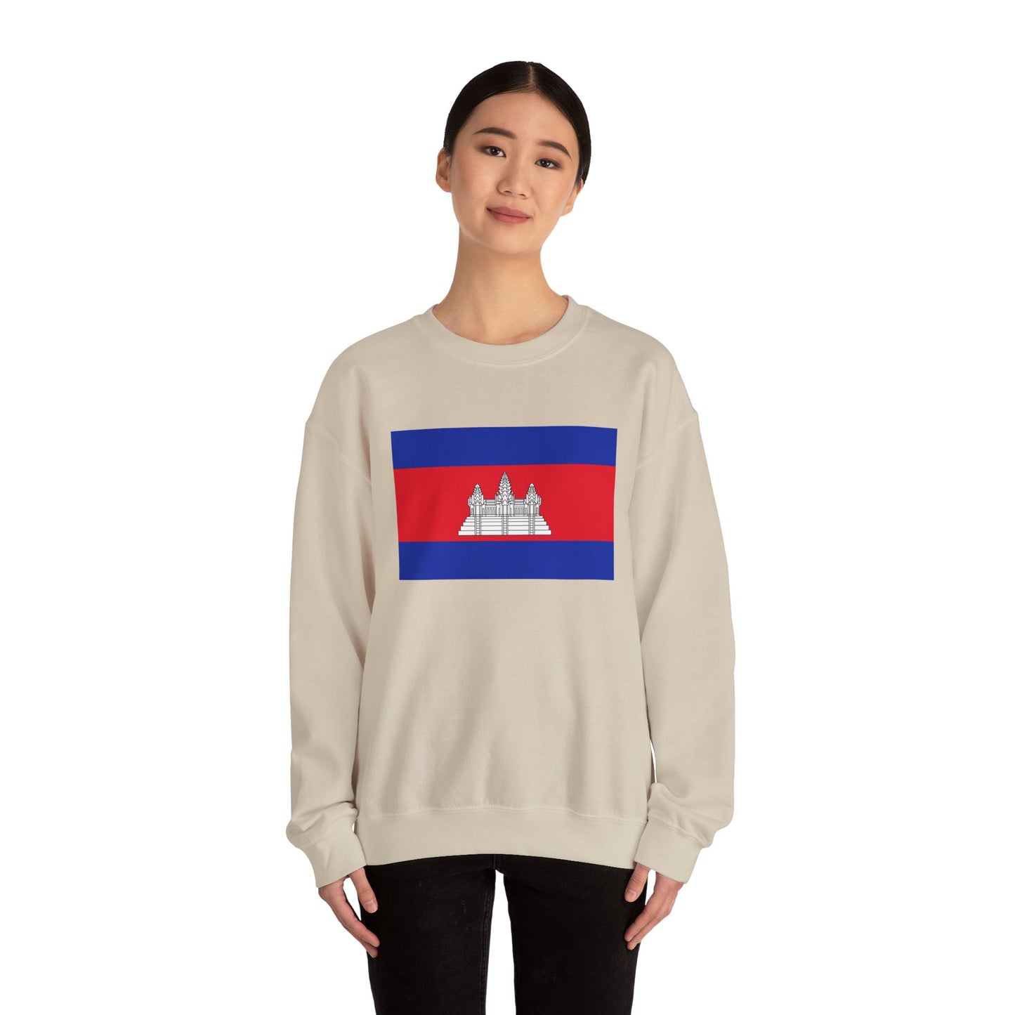 Cambodia Flag Sweatshirt