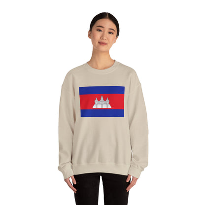 Cambodia Flag Sweatshirt