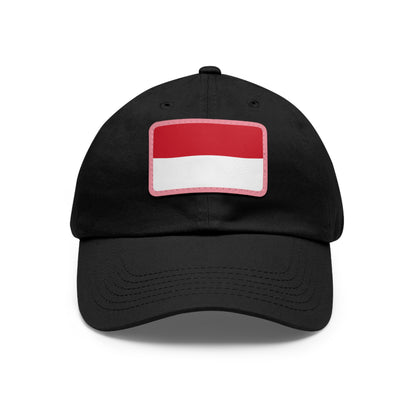 Monaco Leather Patch Hat
