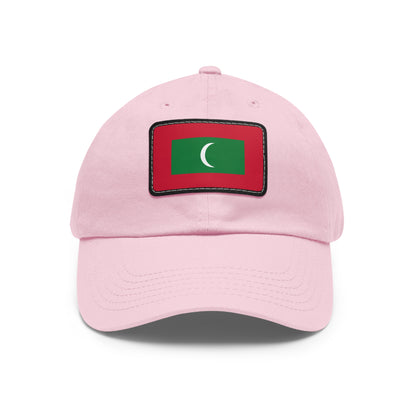 Maldives Leather Patch Hat