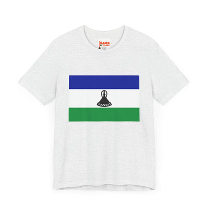 Lesotho Flag on T-shirt