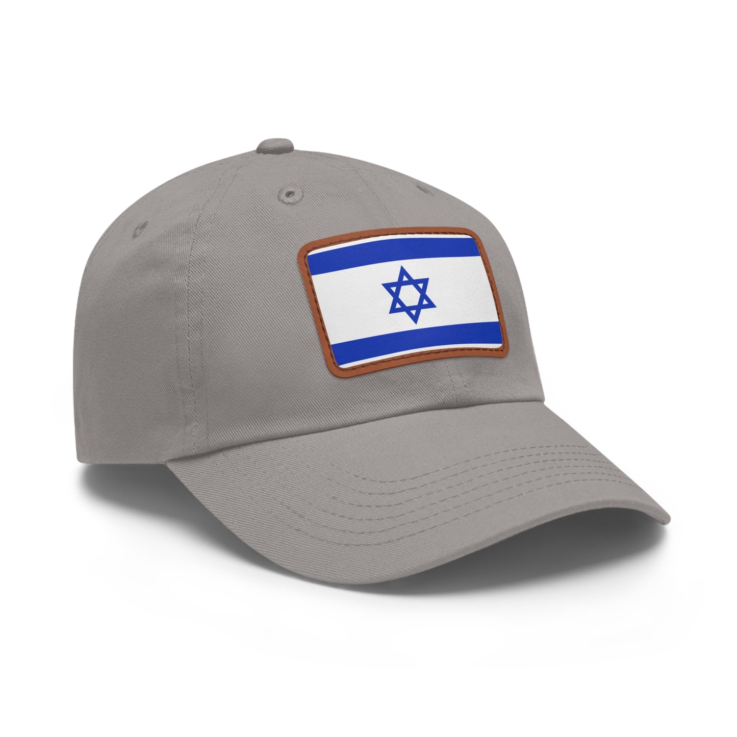 Israel Leather Patch Hat