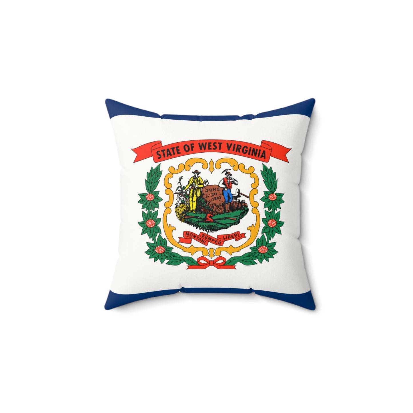 West Virginia Pillow