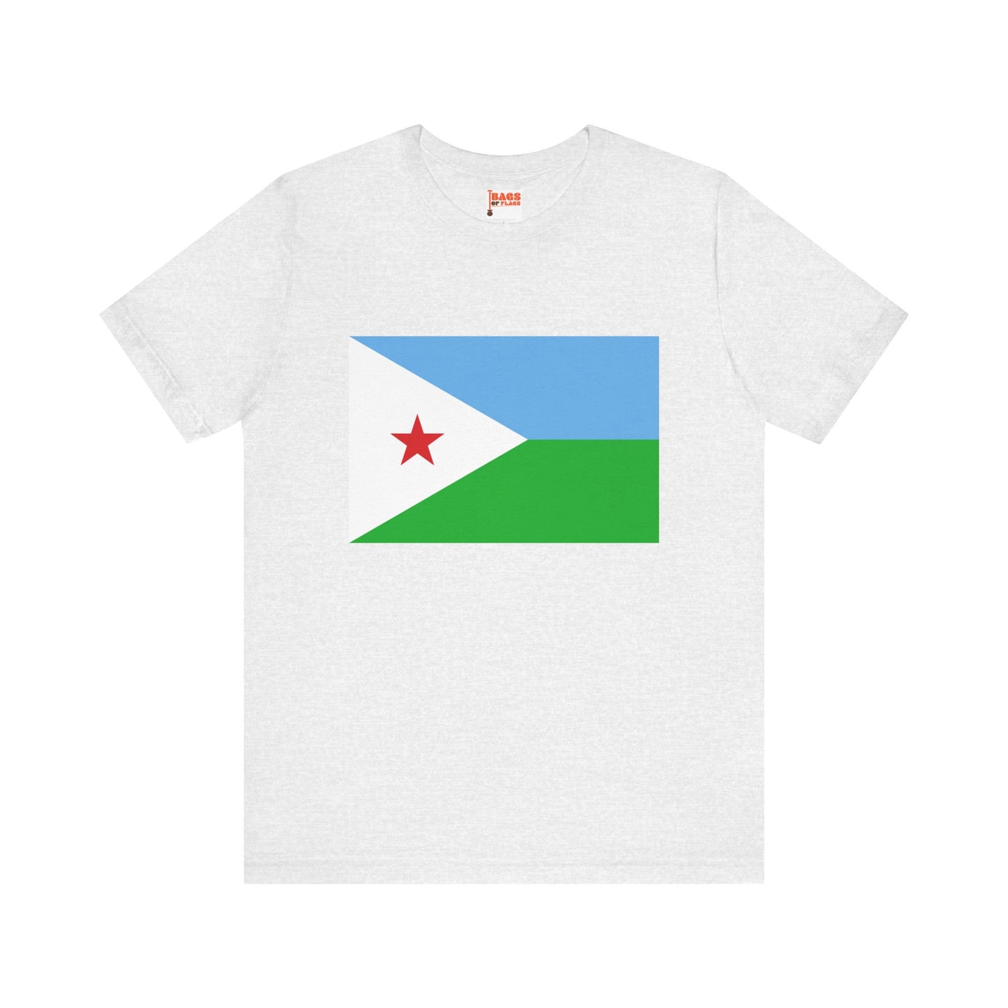 Djibouti Flag on T-shirt