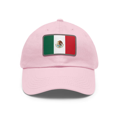 Mexico Leather Patch Hat