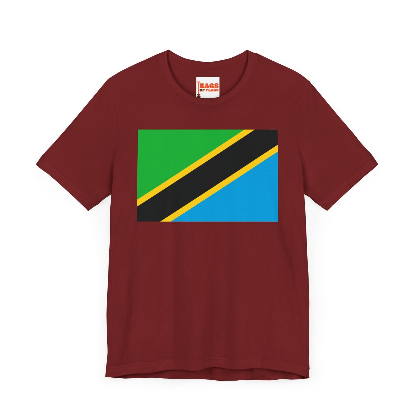 Tanzania Flag on T-shirt