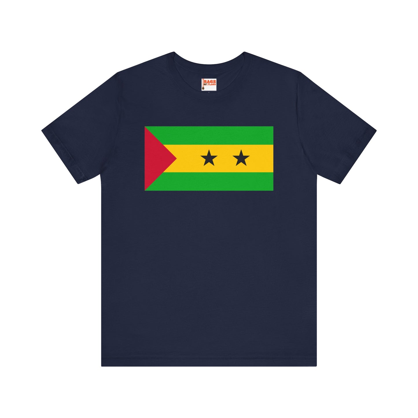 Sao Tome and Principe Flag on T-shirt