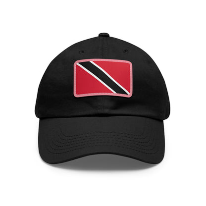 Trinidad and Tobago Leather Patch Hat