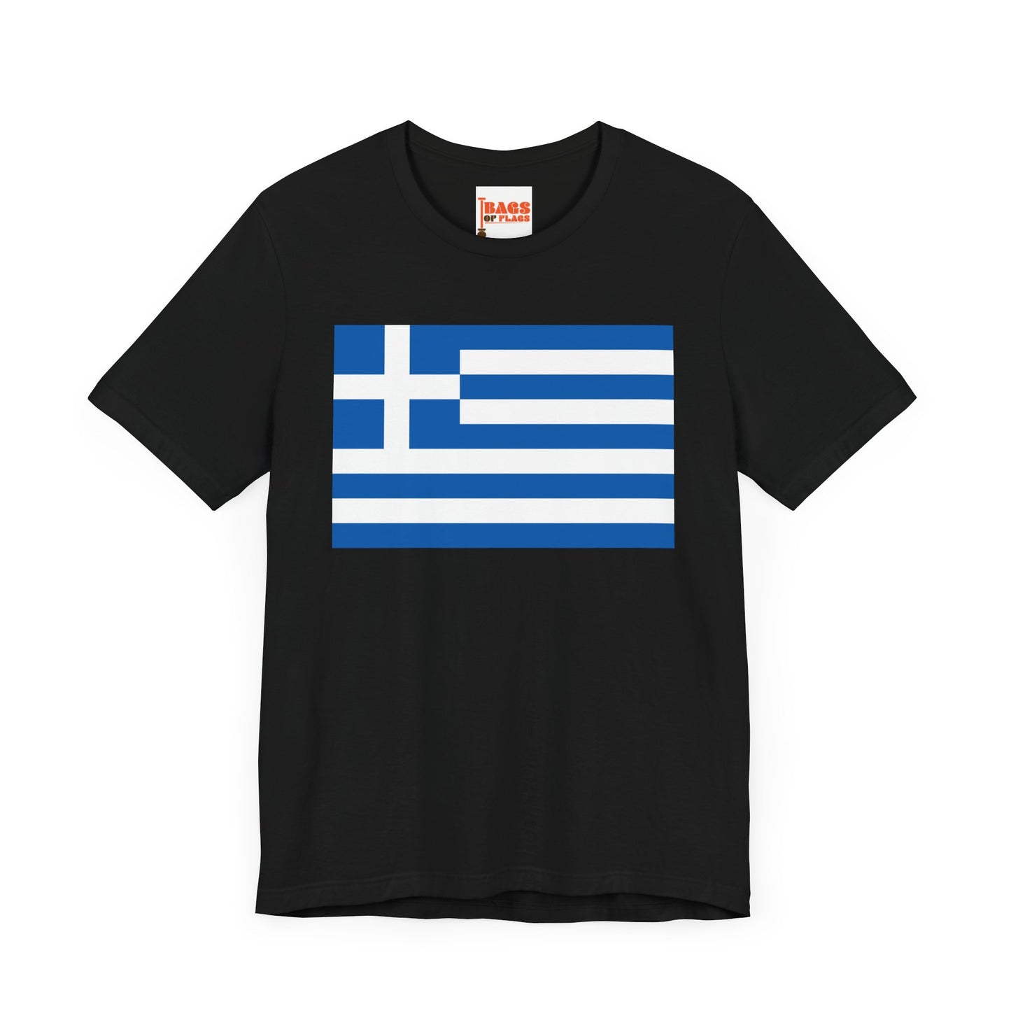 Greece Flag on T-shirt