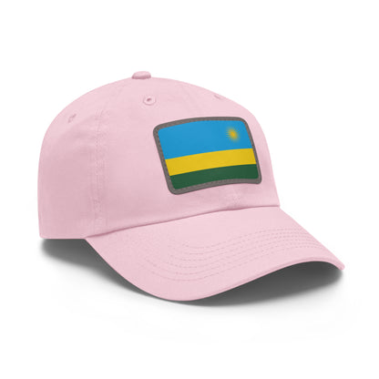 Rwanda Leather Patch Hat