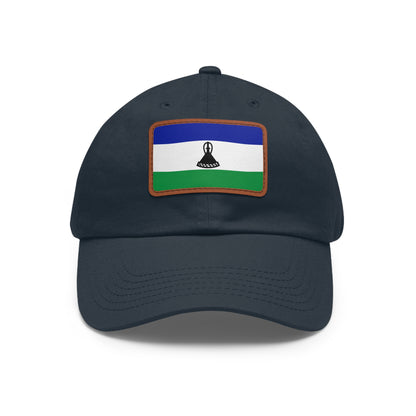 Lesotho Leather Patch Hat