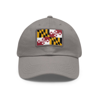 Maryland Leather Patch Hat