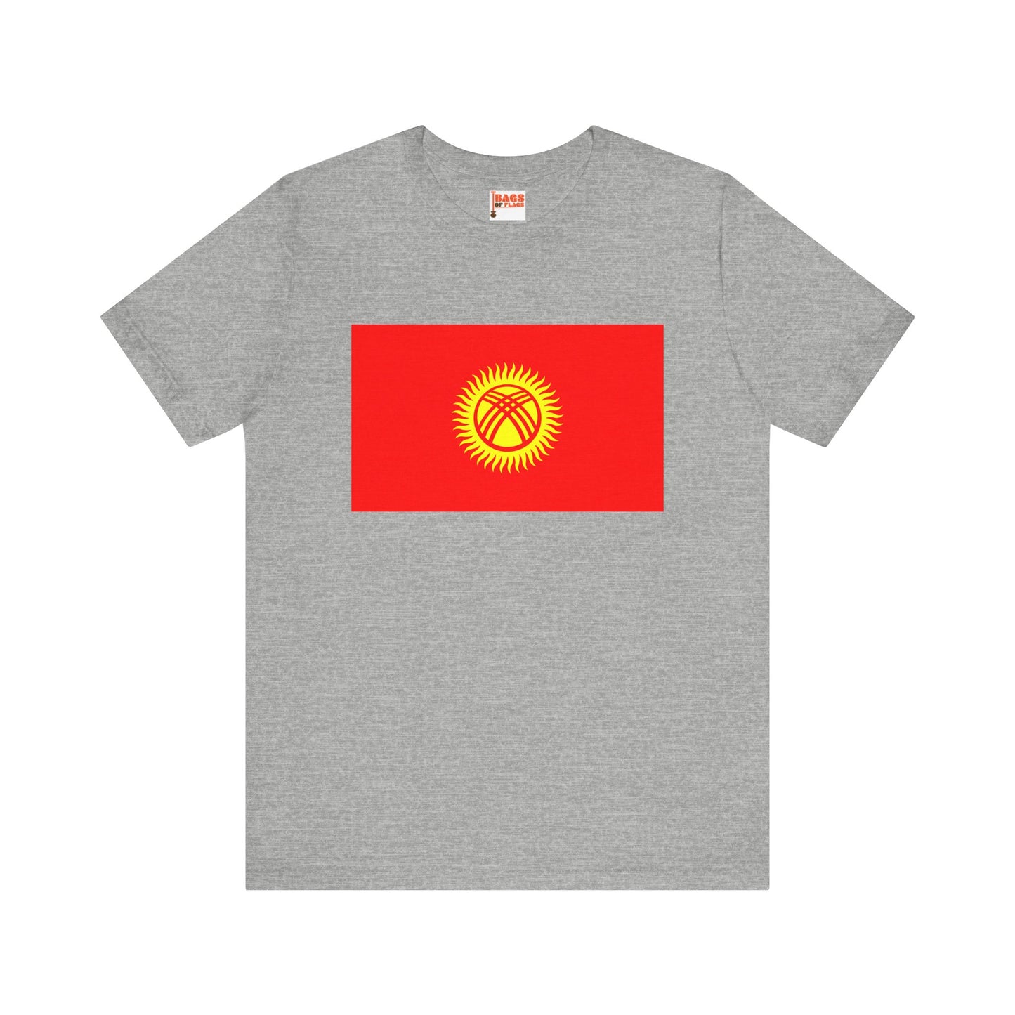 Kyrgyzstan Flag on T-shirt
