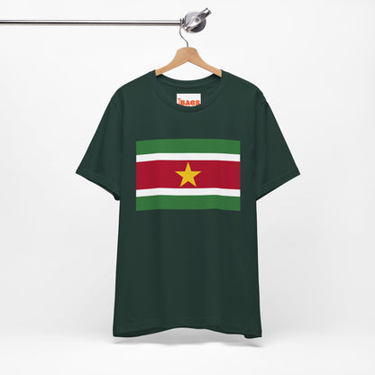 Suriname Flag on T-shirt