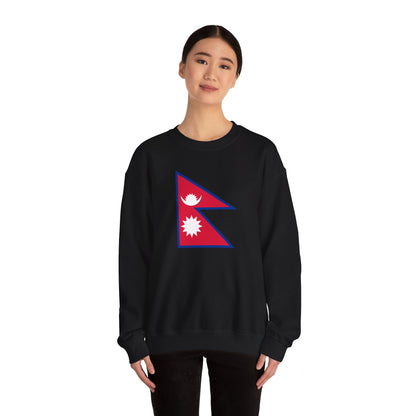 Nepal Flag Sweatshirt