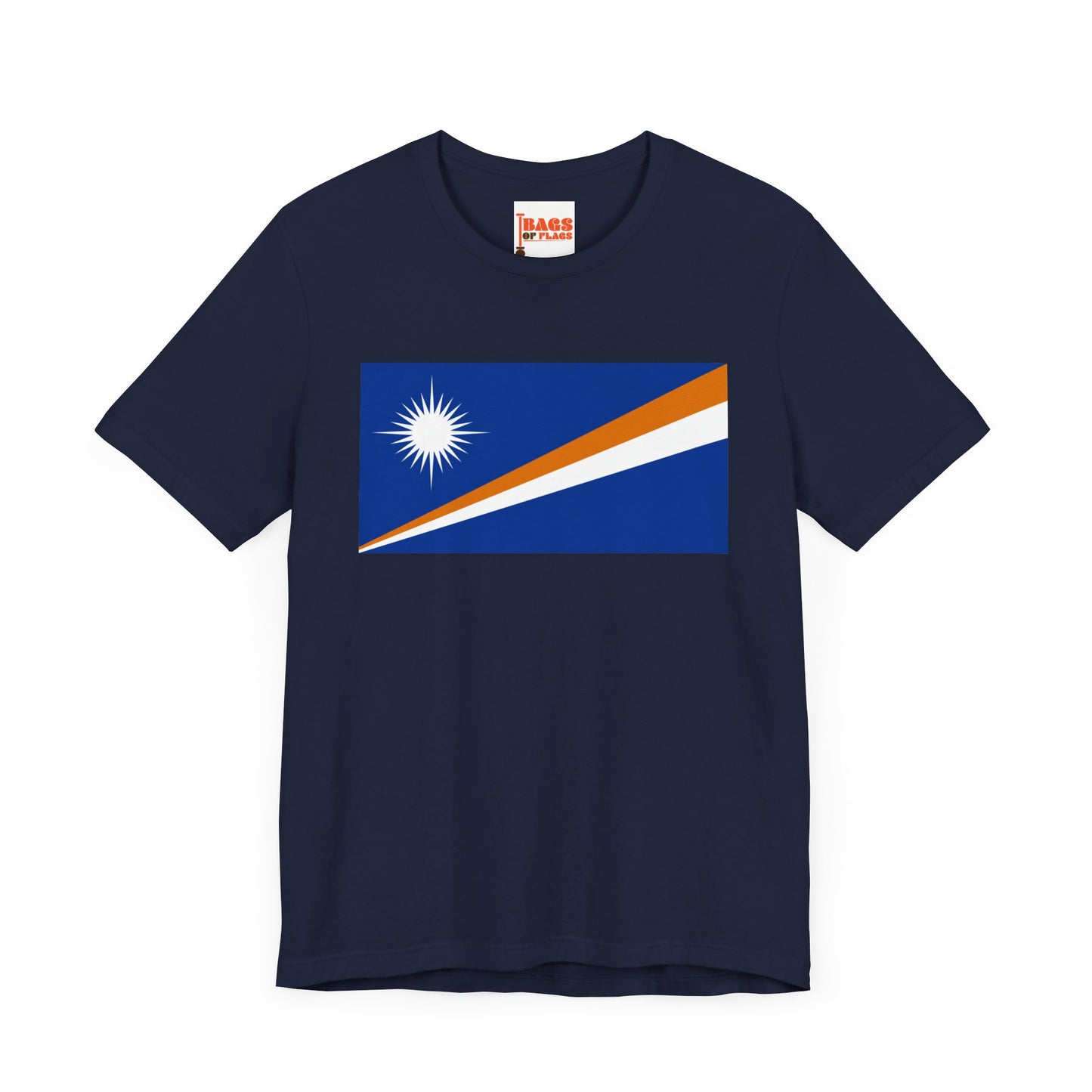 Marshall Islands Flag on T-shirt