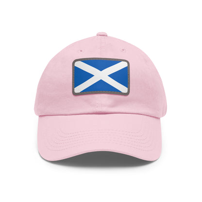Scotland Leather Patch Hat