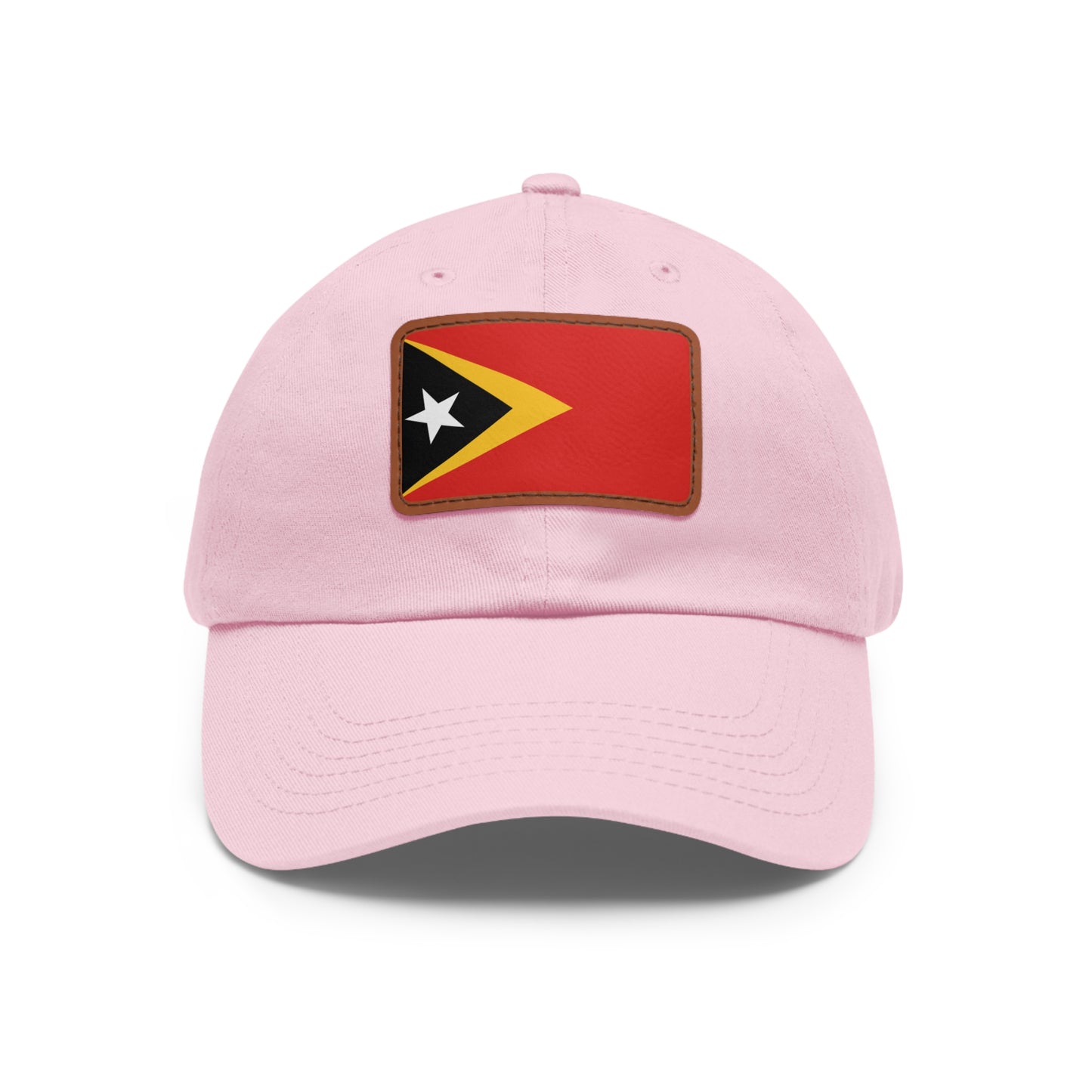 East Timor Leather Patch Hat