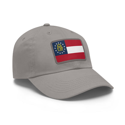Georgia Leather Patch Hat