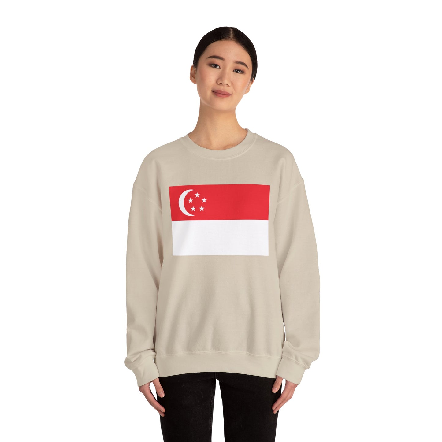 Singapore Flag Sweatshirt