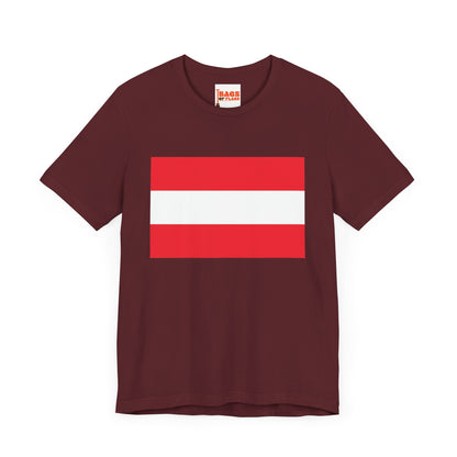 Austria Flag on T-shirt