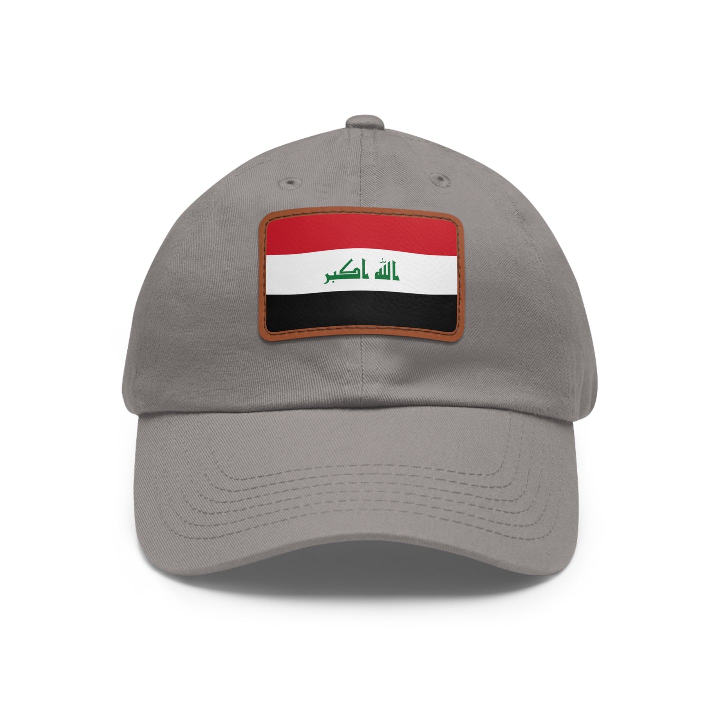 Iraq Leather Patch Hat