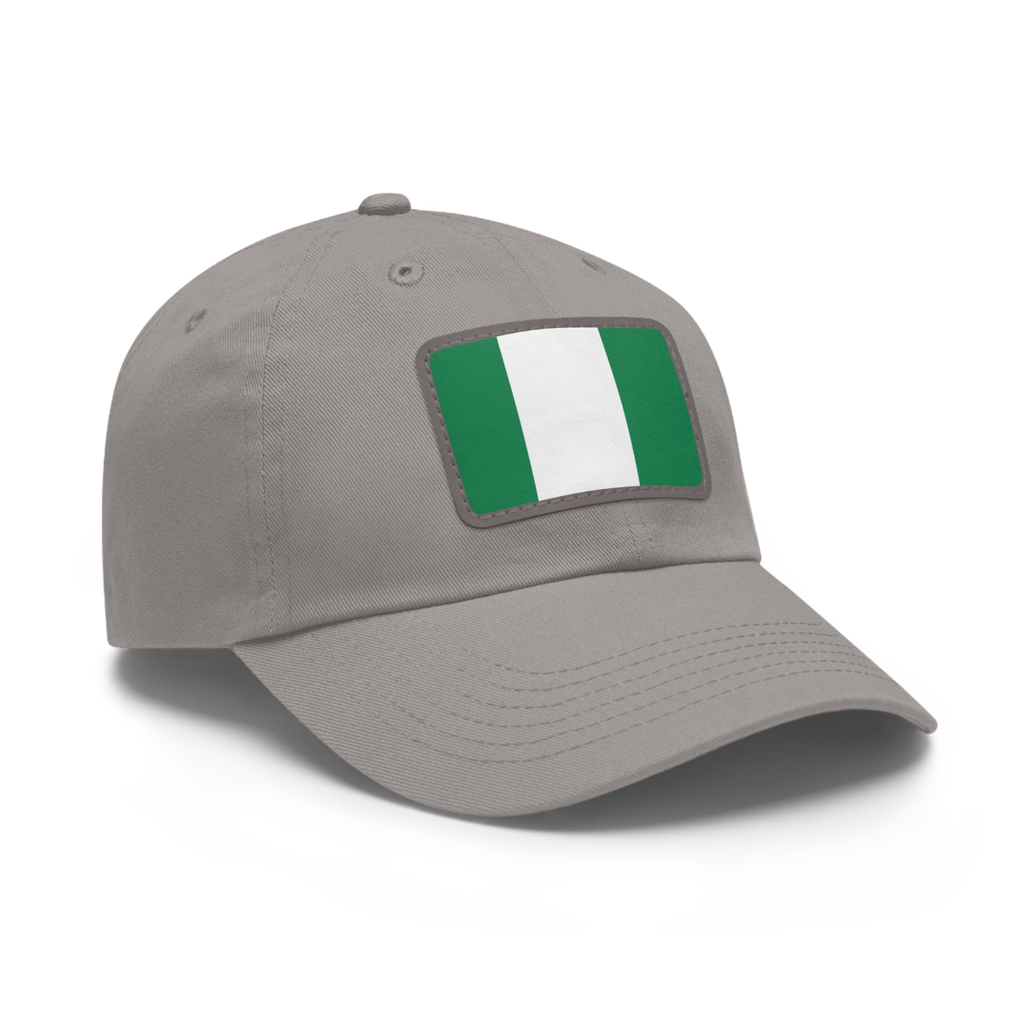Nigeria Leather Patch Hat