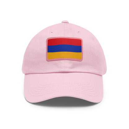 Armenia Leather Patch Hat