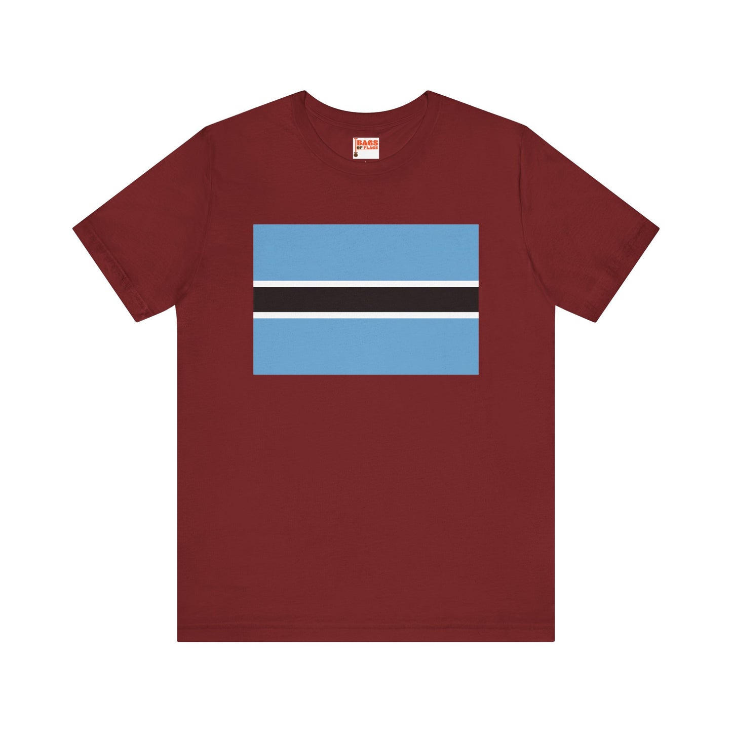 Botswana Flag on T-shirt