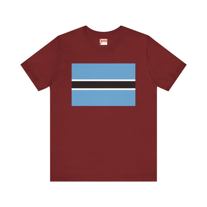 Botswana Flag on T-shirt