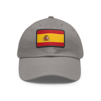 Spain Leather Patch Hat