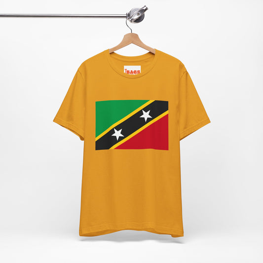 Saint Kitts and Nevis Flag on T-shirt