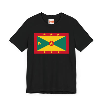 Grenada Flag on T-shirt